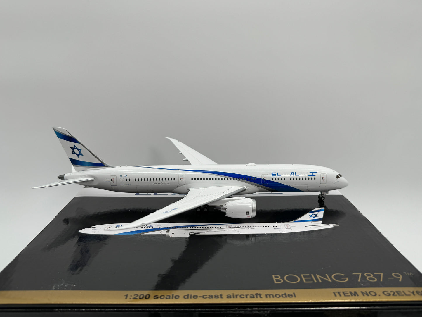 Gemini Jets 1:200 El Al Boeing 787-9 4X-EDA Current Colors G2ELY692