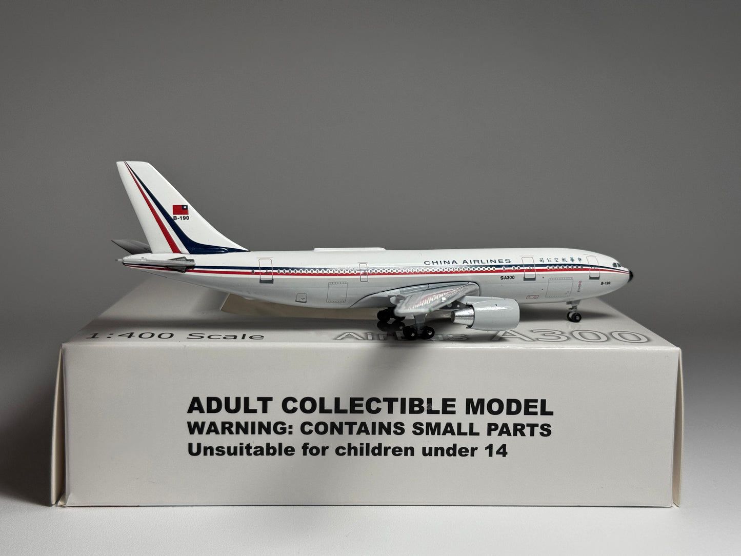 Aeroclassics 1:400 China Airlines Airbus A300B4 1980s B-190 AC411387