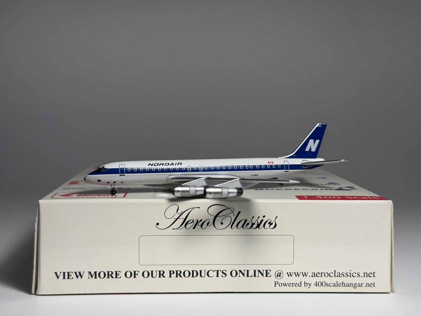 Aeroclassics 1:400 Nordair Douglas DC-8-50 C-GNDF ACCGNDF