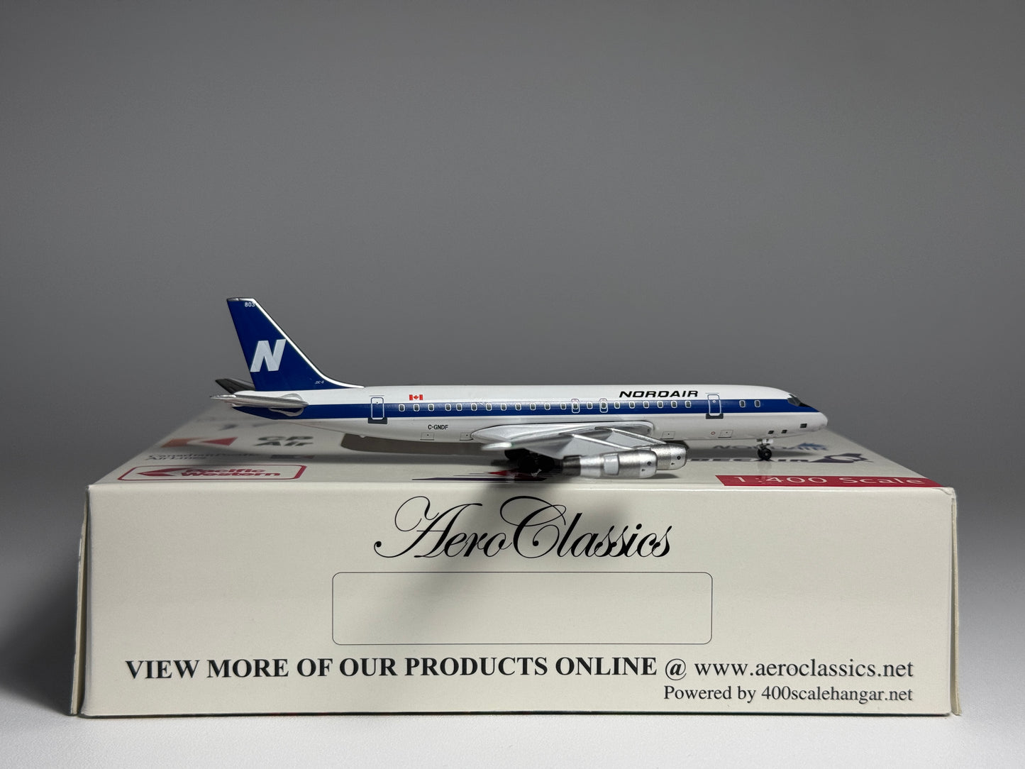 Aeroclassics 1:400 Nordair Douglas DC-8-50 C-GNDF ACCGNDF