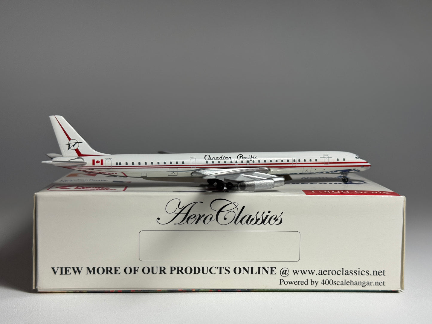 Aeroclassics 1:400 Canadian Pacific Douglas DC-8-63 CF-CPO CP Air ACCFCPO