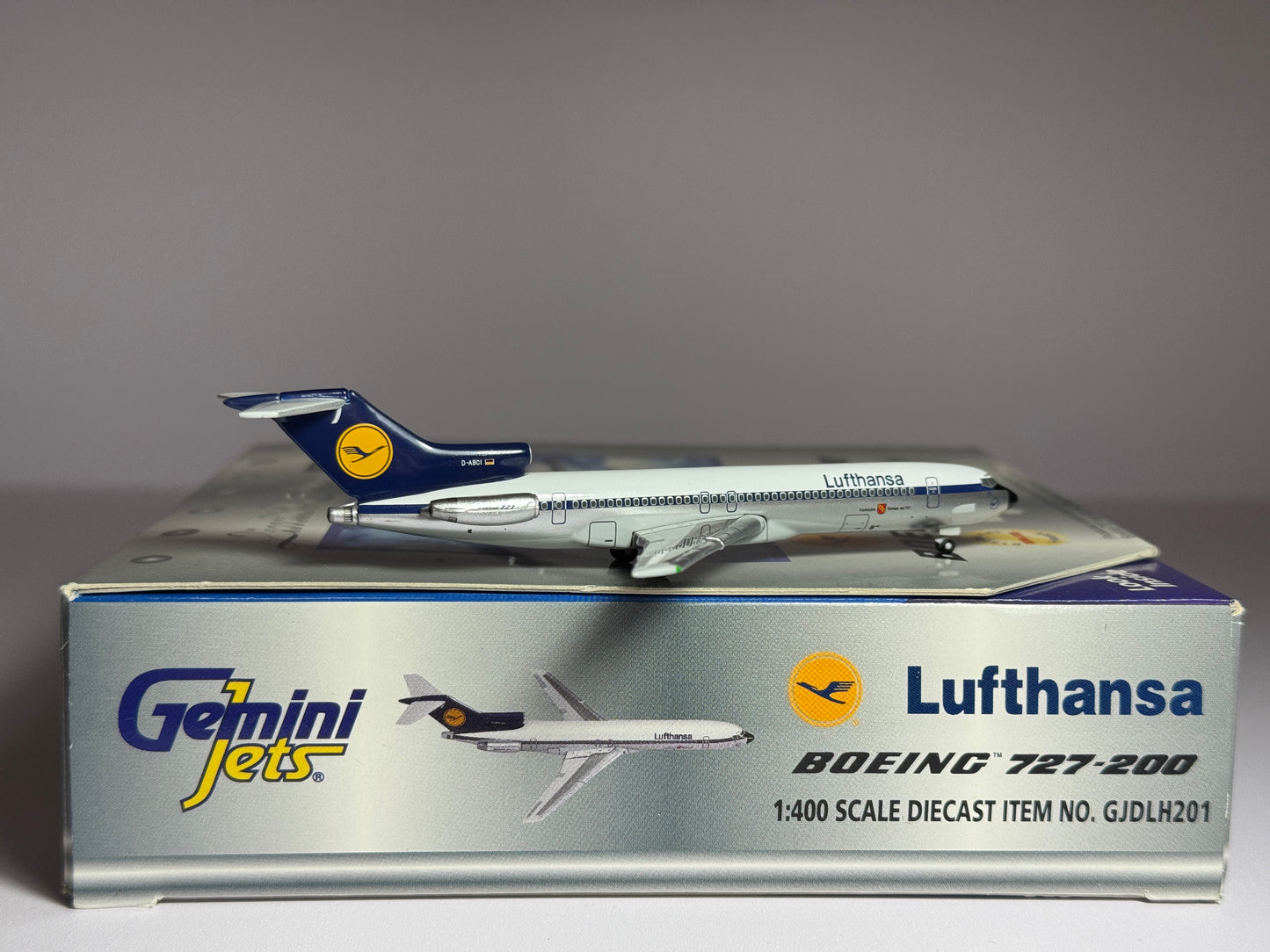 Gemini Jets 1:400 Lufthansa Boeing 727-200 D-ABCI 1980s colors GJDLH201