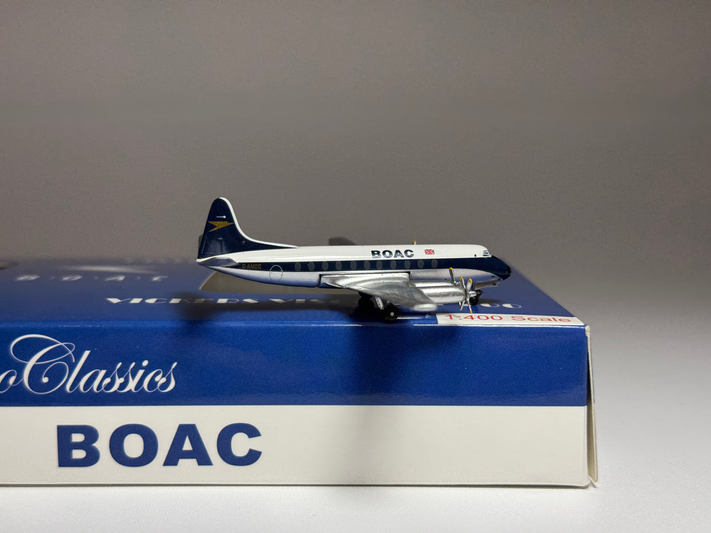 Aeroclassics 1:400 BOAC Comet 4C G-APDN & Viscount 700 G-AMOG ACGAPDN
