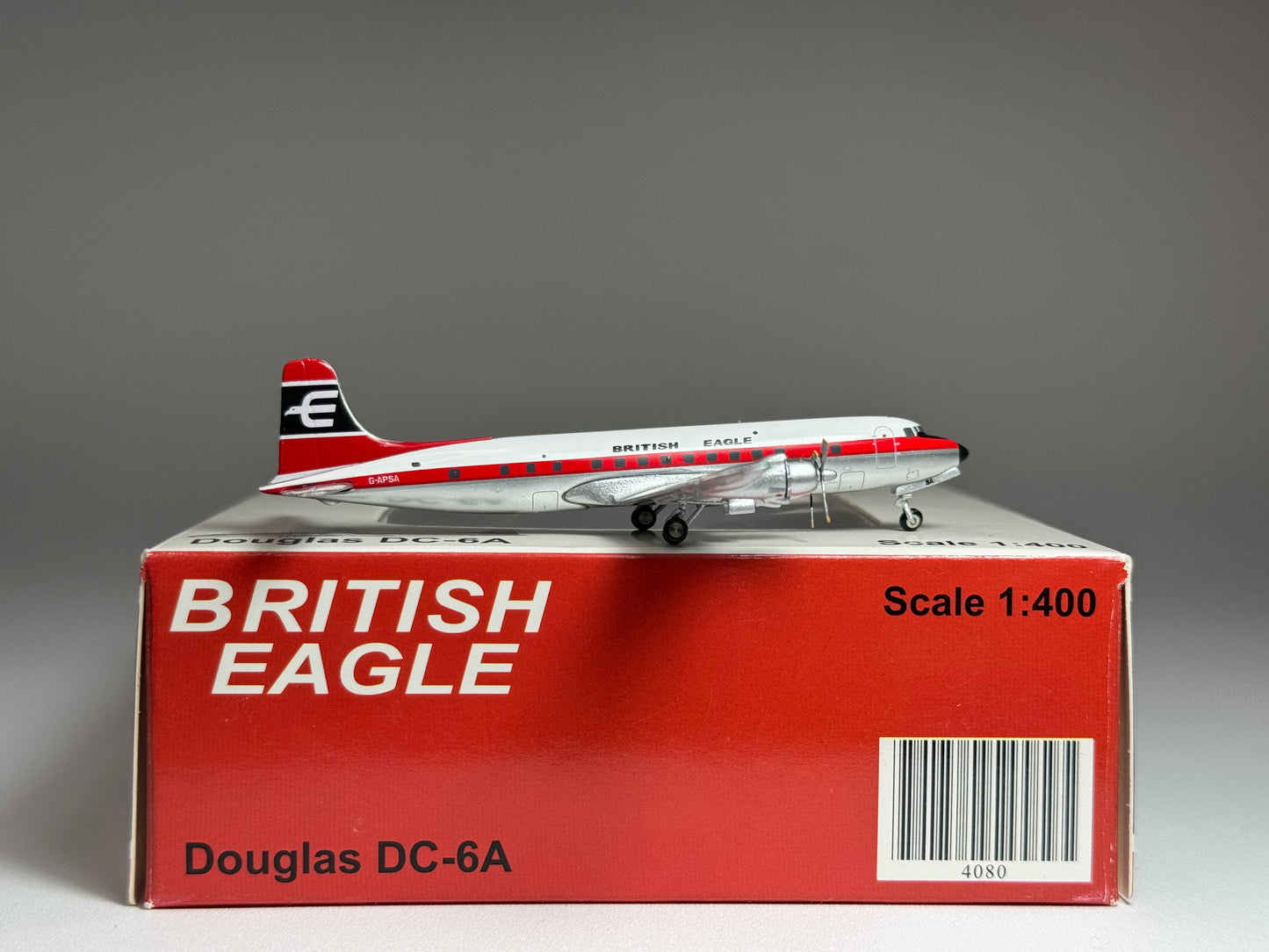 JC Wings 1:400 British Eagle Douglas DC-6 G-APSA JC4080