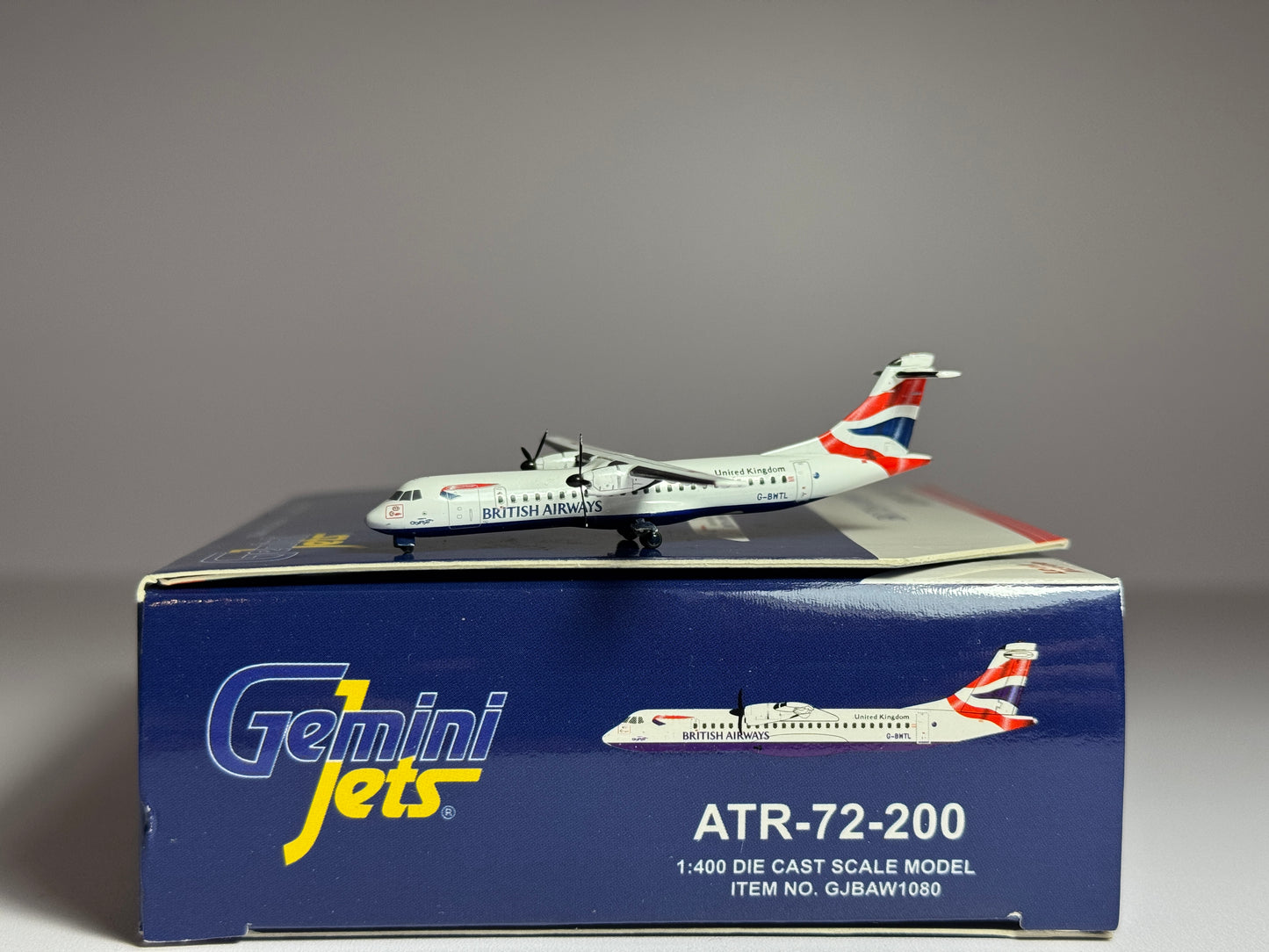 Gemini Jets 1:400 British Airways ATR-72-200 G-BWTL Utopia GJBAW1080