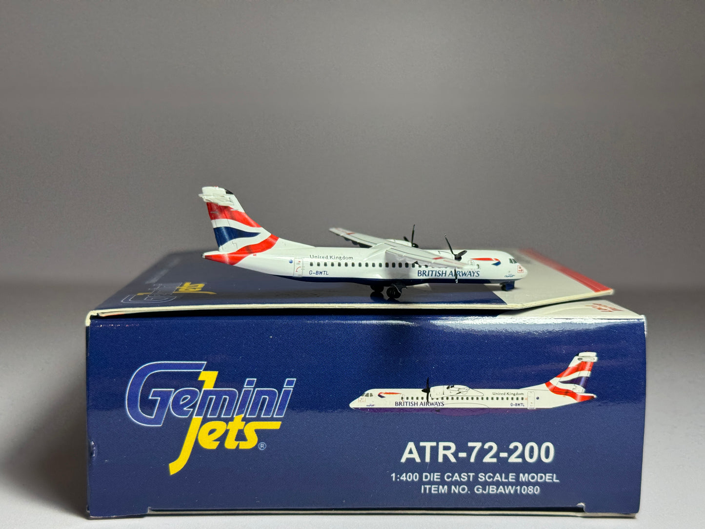Gemini Jets 1:400 British Airways ATR-72-200 G-BWTL Utopia GJBAW1080