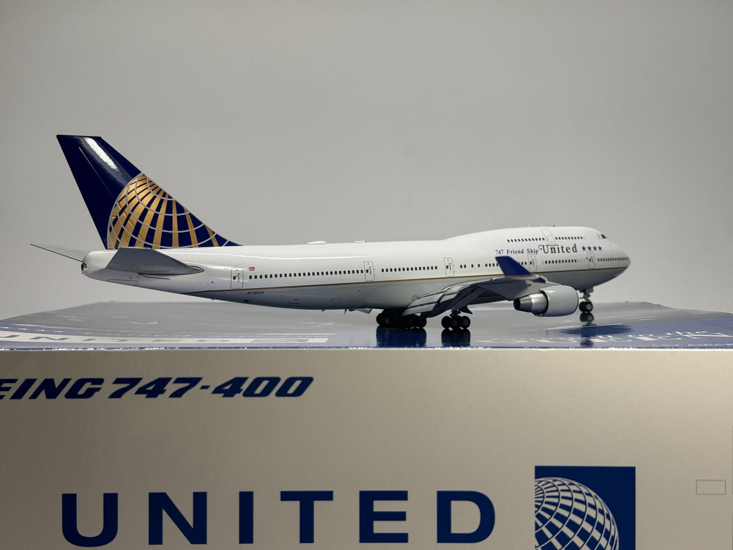 JC Wings 1:200 United Airlines Boeing 747-400 N118UA Final Flight XX2203A