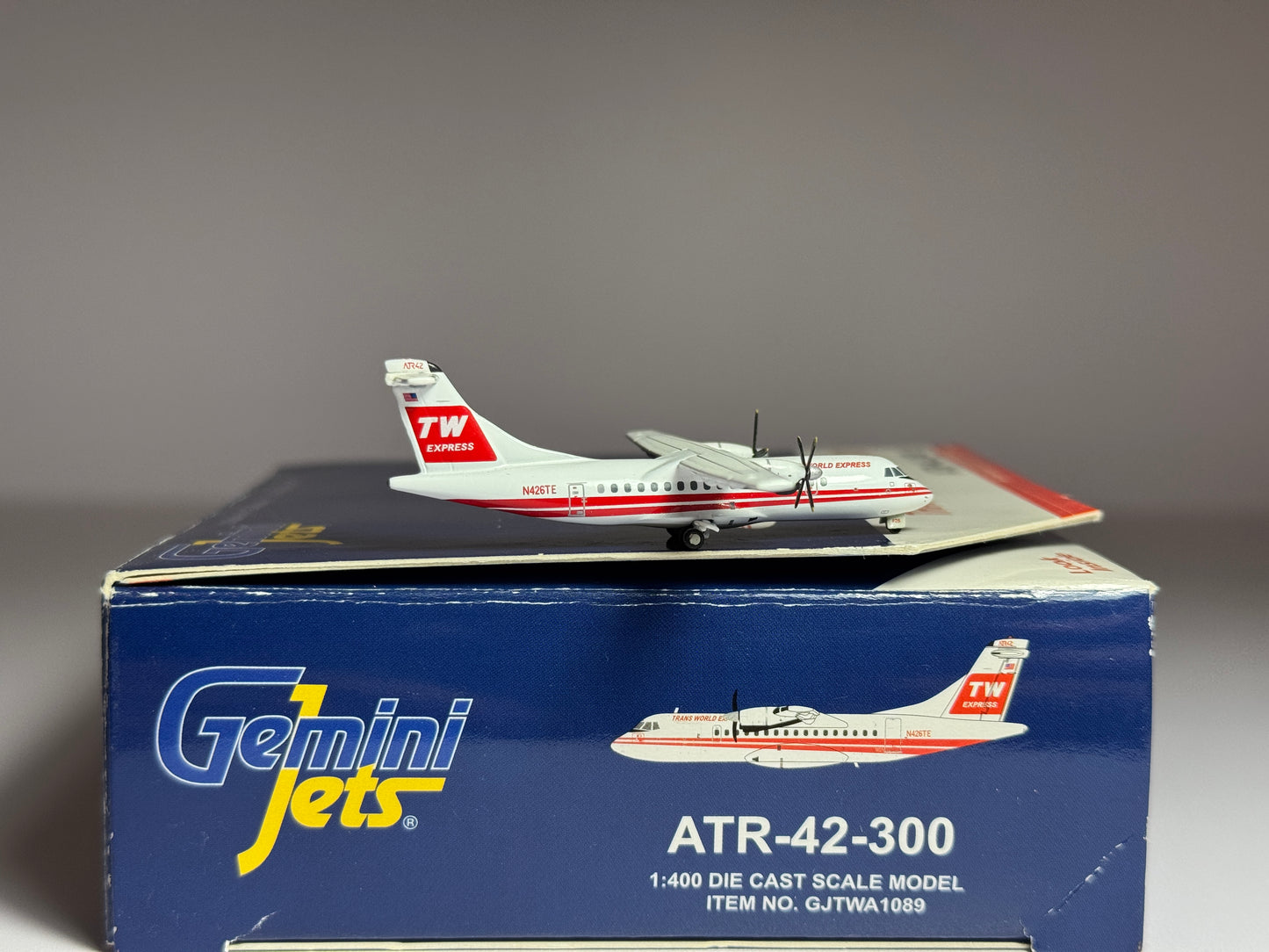 Gemini Jets 1:400 TWA Express ATR-42-300 N426TE GJTWA1089