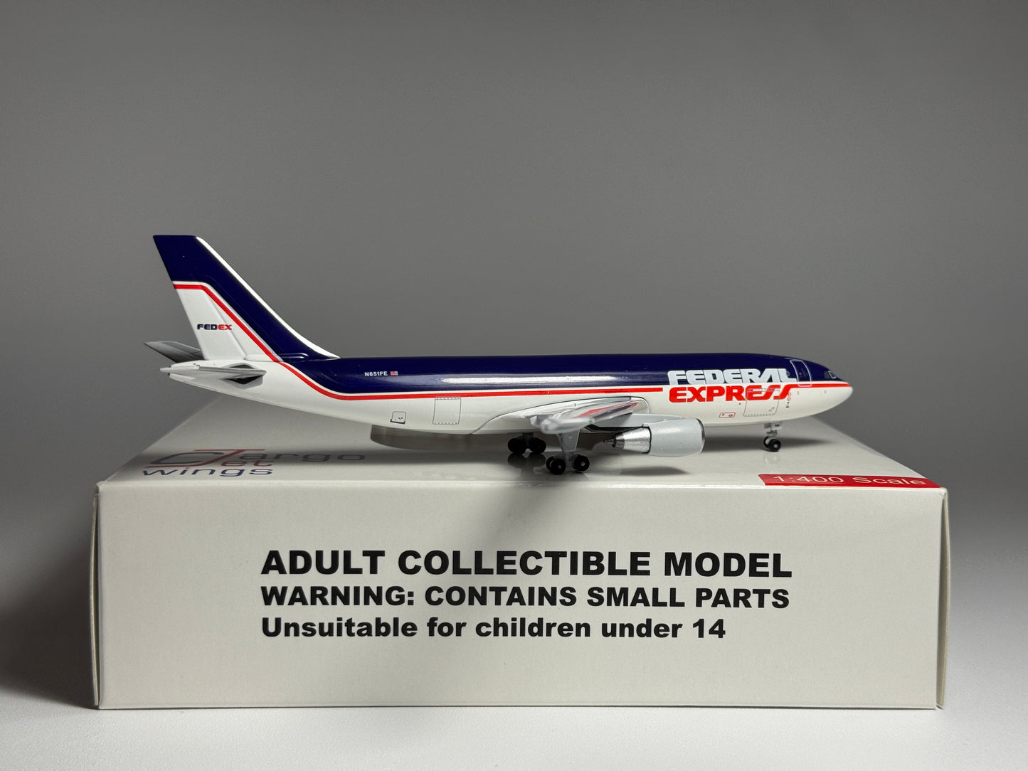Aeroclassics 1:400 Federal Express Airbus A300 N651FE FedEx ACN651FE