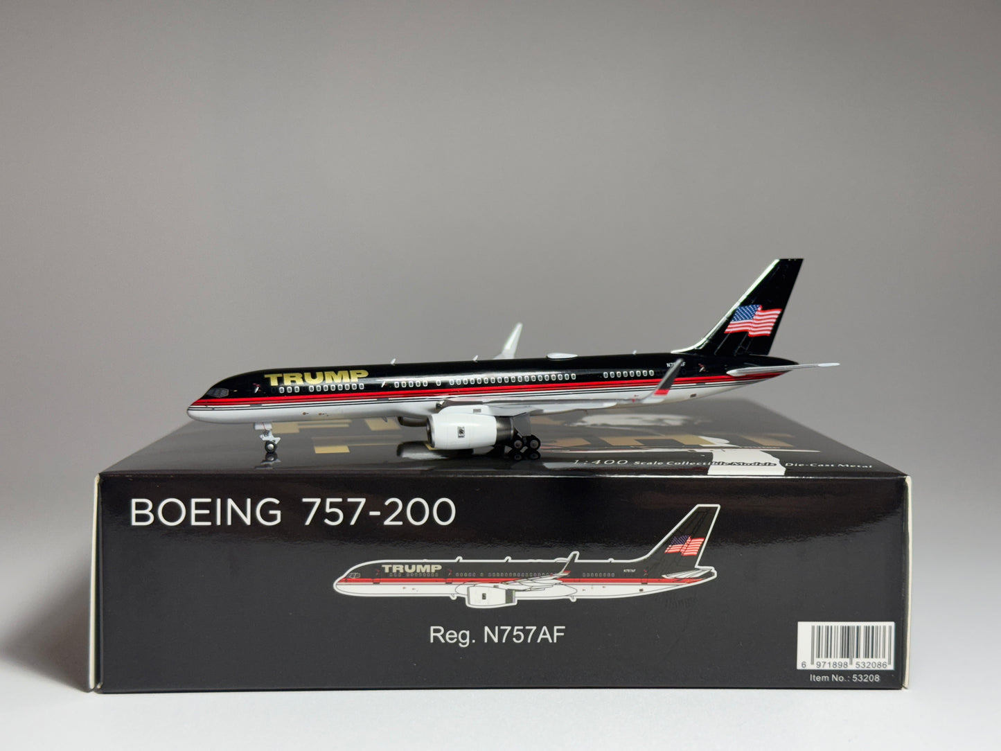 NG Models 1:400 Trump Organization Private Boeing 757-200 N757AF 53209