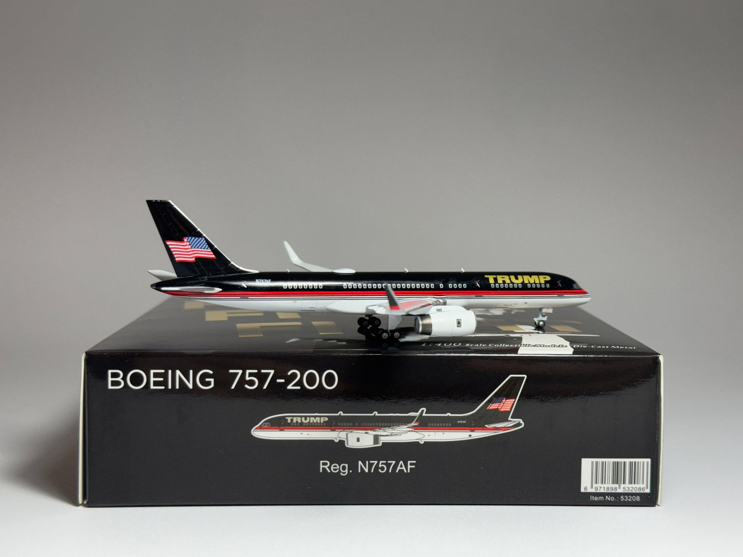 NG Models 1:400 Trump Organization Private Boeing 757-200 N757AF 53209