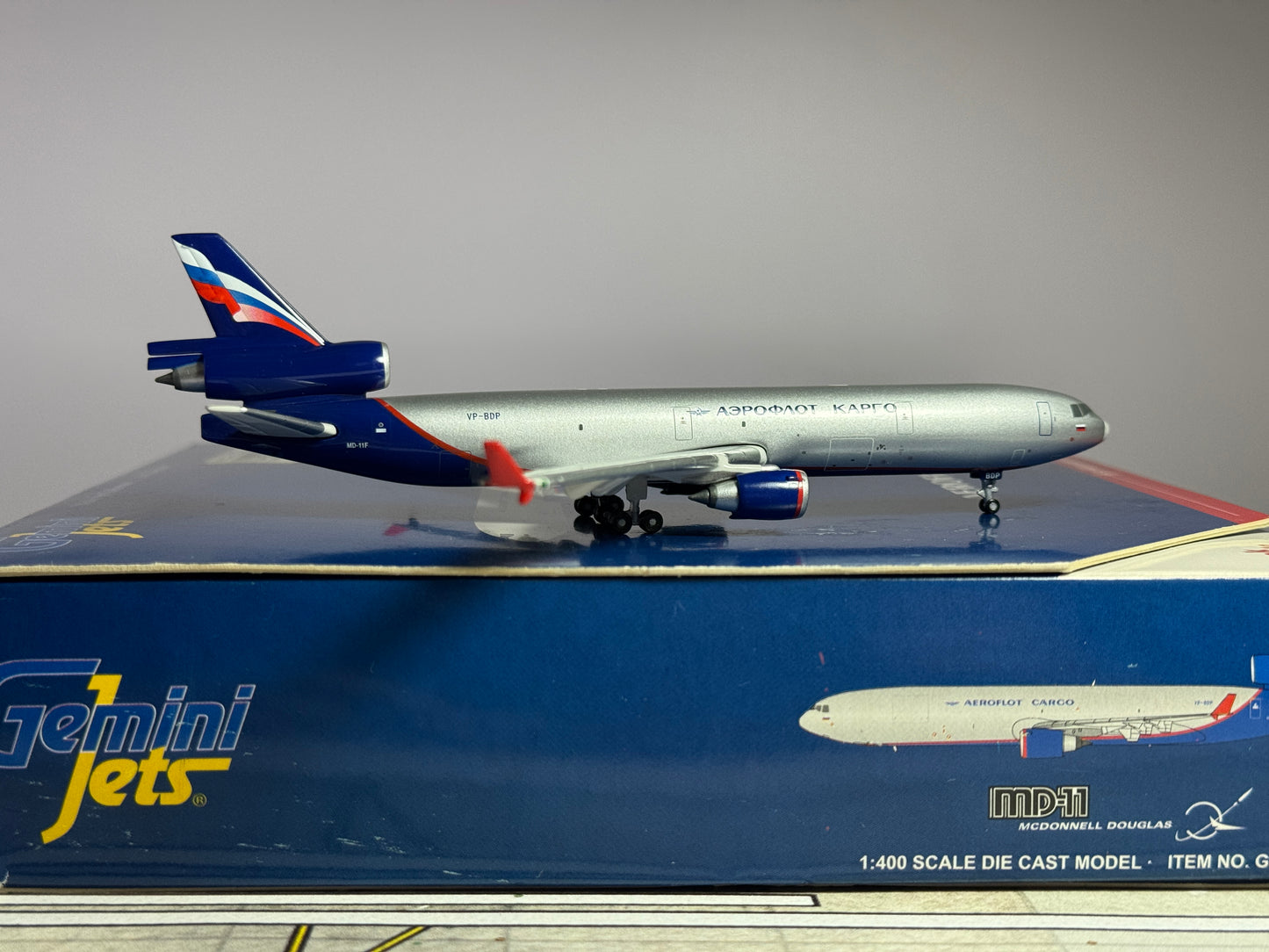 Gemini Jets 1:400 Aeroflot McDonnell Douglas MD-11F VP-BDP GJAFL887