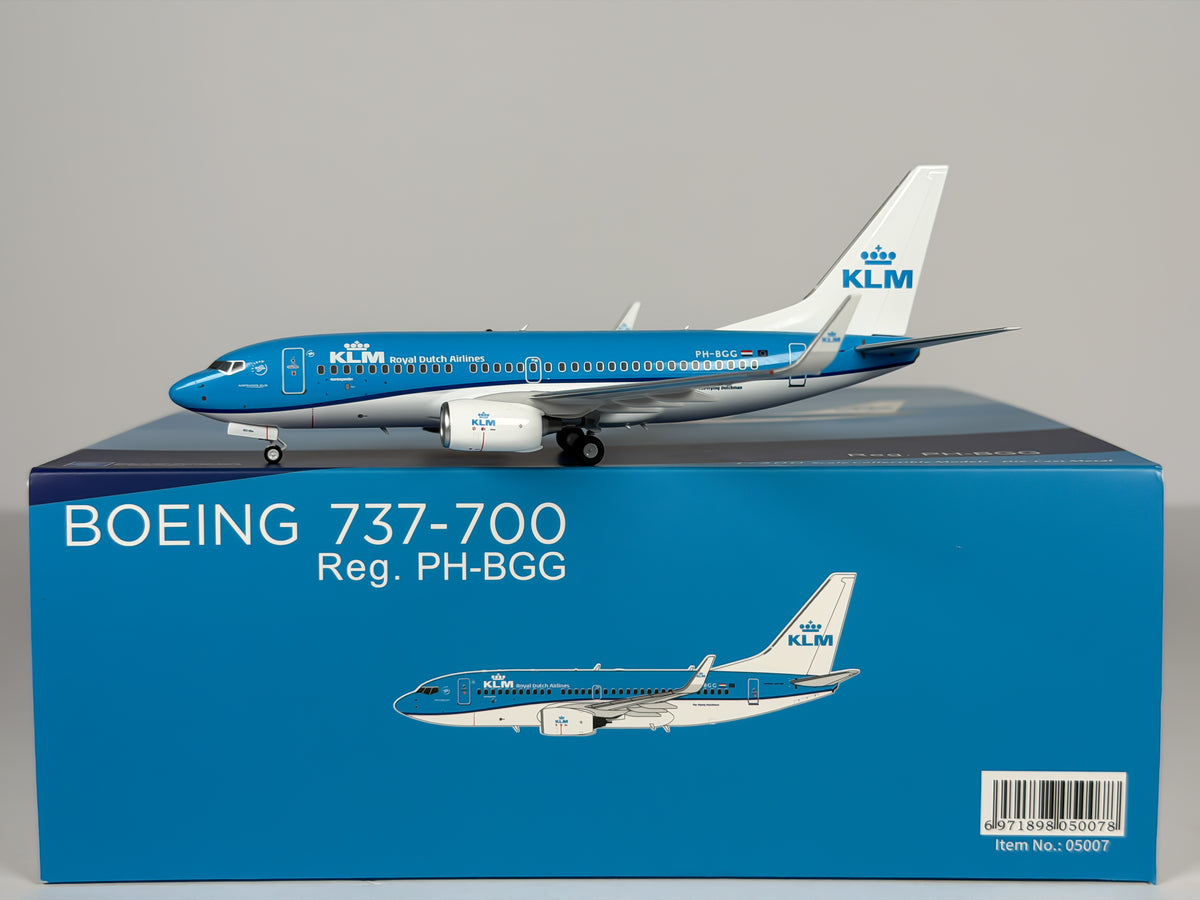 KLM Royal Dutch Airlines Boeing 737-700 1:200 NG Model PH-BGG (05007)