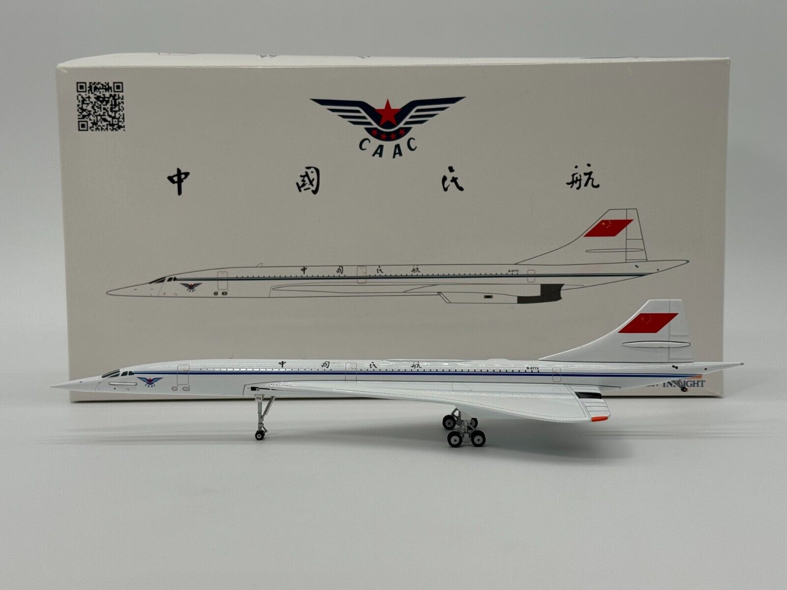 Inflight200 CAAC Aerospatiale Concorde B-0772 IFCONCCA001 Discontinued