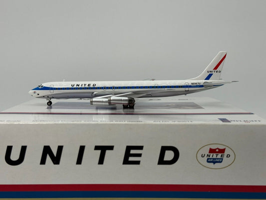 Inflight200 United Airlines Douglas DC-8 N8967U 1960s colors IF80003 Mint