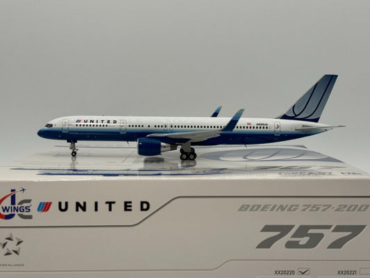 JC Wings 1:200 United Airlines Boeing 757-200 N555UA Tulip Livery XX20220