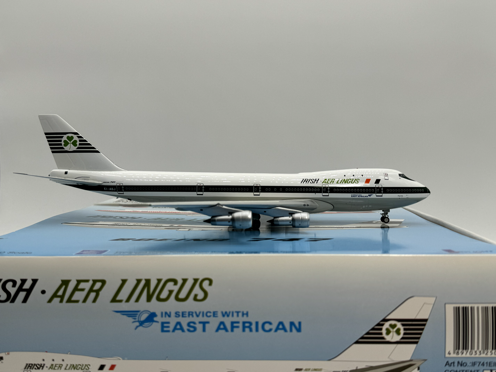 Inflight200 Aer Lingus Boeing 747-100 EI-ASJ East African IF741EIN1216 Mint