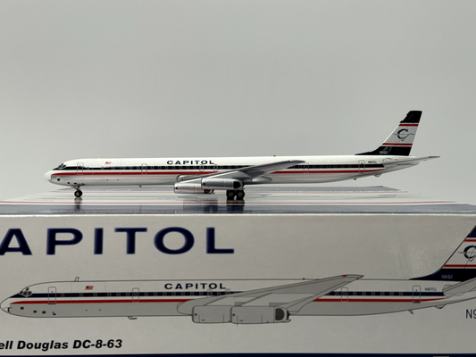 Inflight200 Capitol Douglas DC-8 N907CL IF863017 Mint Condition