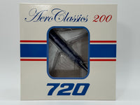 Aeroclassics 1:200 Braniff International Boeing 720 N7083 Dark Blue (Antenna Damage)