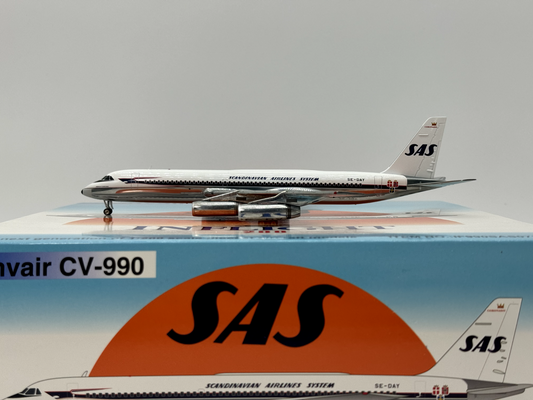 Inflight200 Scandanavian Airlines Convair CV-990 SE-DAY IF990SAS0723P
