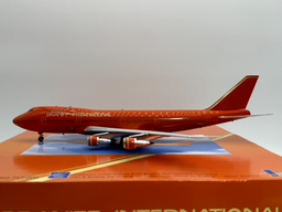 Inflight200 Braniff International Boeing 747-100 N602BN Flying Colors Orange