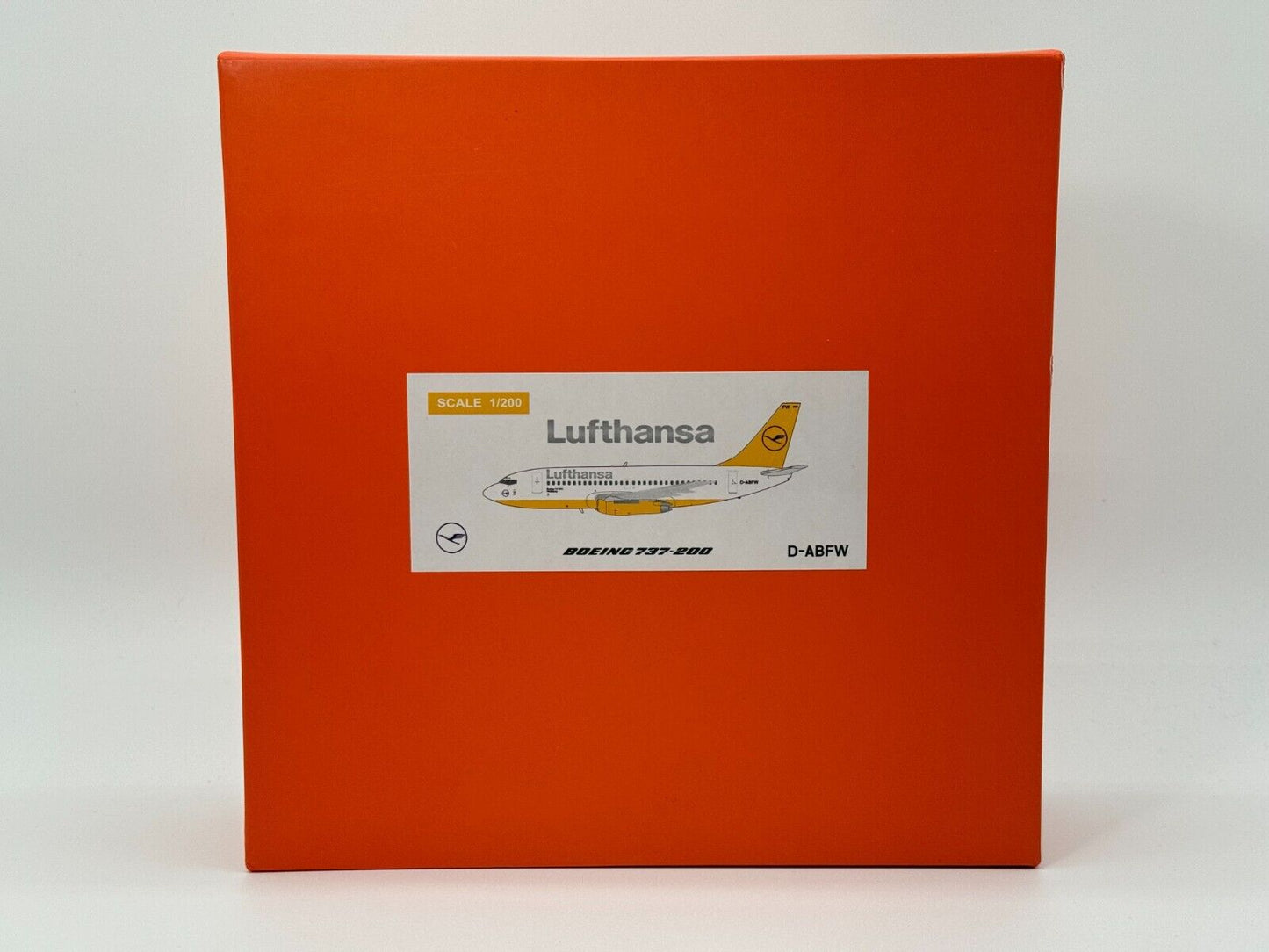 JC Wings 1:200 Lufthansa Boeing 737-200 D-ABFW EW2732008 Discontinued