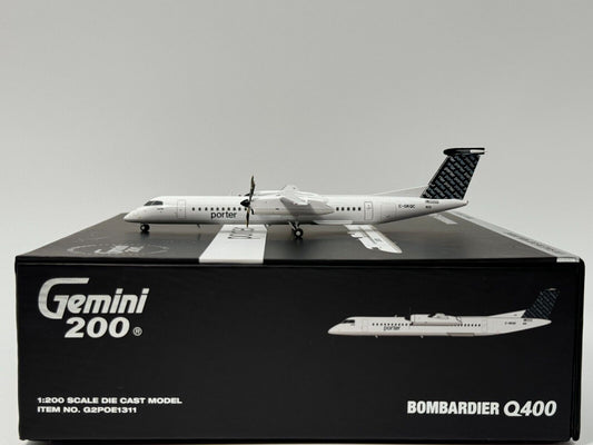 Gemini Jets 1:200 Porter Bombardier Q400 C-GKQC G2POE1311