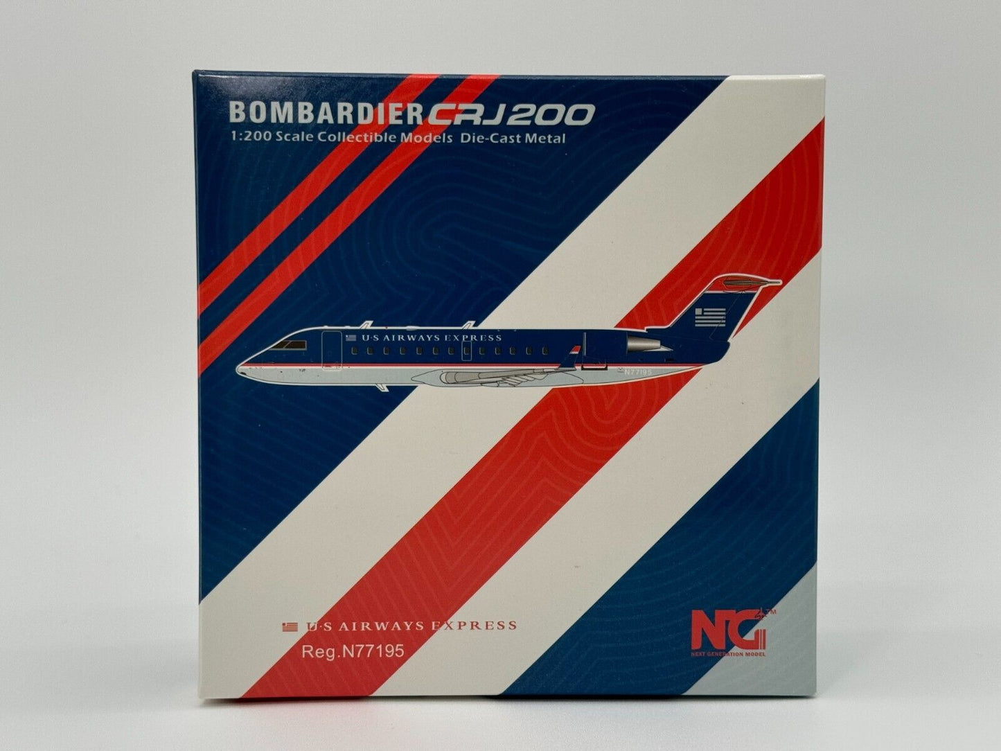 NG Models 1:200 U.S Airways Bombardier CRJ200 N77195 Mesa Airlines NG52049