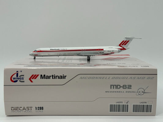 JC Wings 1:200 Martinair McDonnell Douglas MD-80 PH-MCD LH2372 Mint