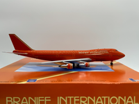 Inflight200 Braniff International Boeing 747-100 N602BN Flying Colors Orange