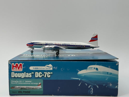 Hobby Master 1:200 Braniff International Douglas DC-7 N5906 El Dorado HL7006