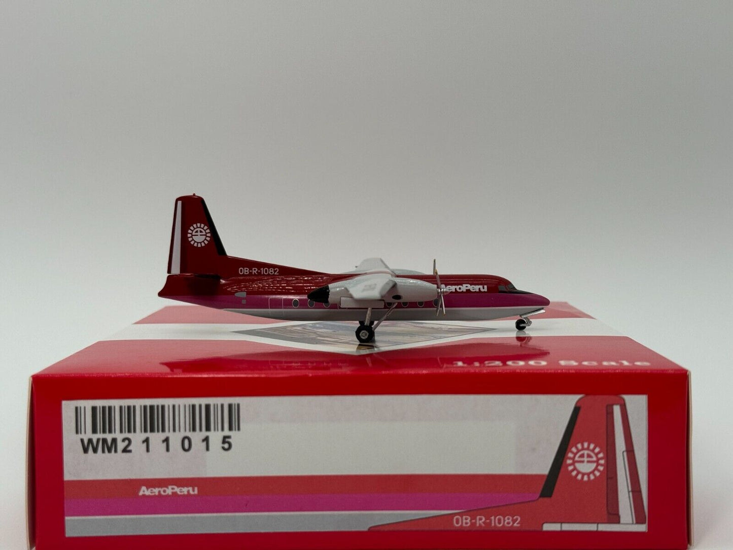 Western Models 1:200 AeroPeru Fokker F-27 OB-R-1082 WM211015