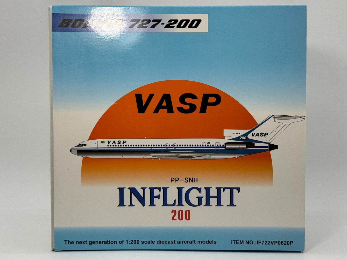 Inflight200 VASP Boeing 727-200 PP-SNH Polished Belly IF722VP0620P