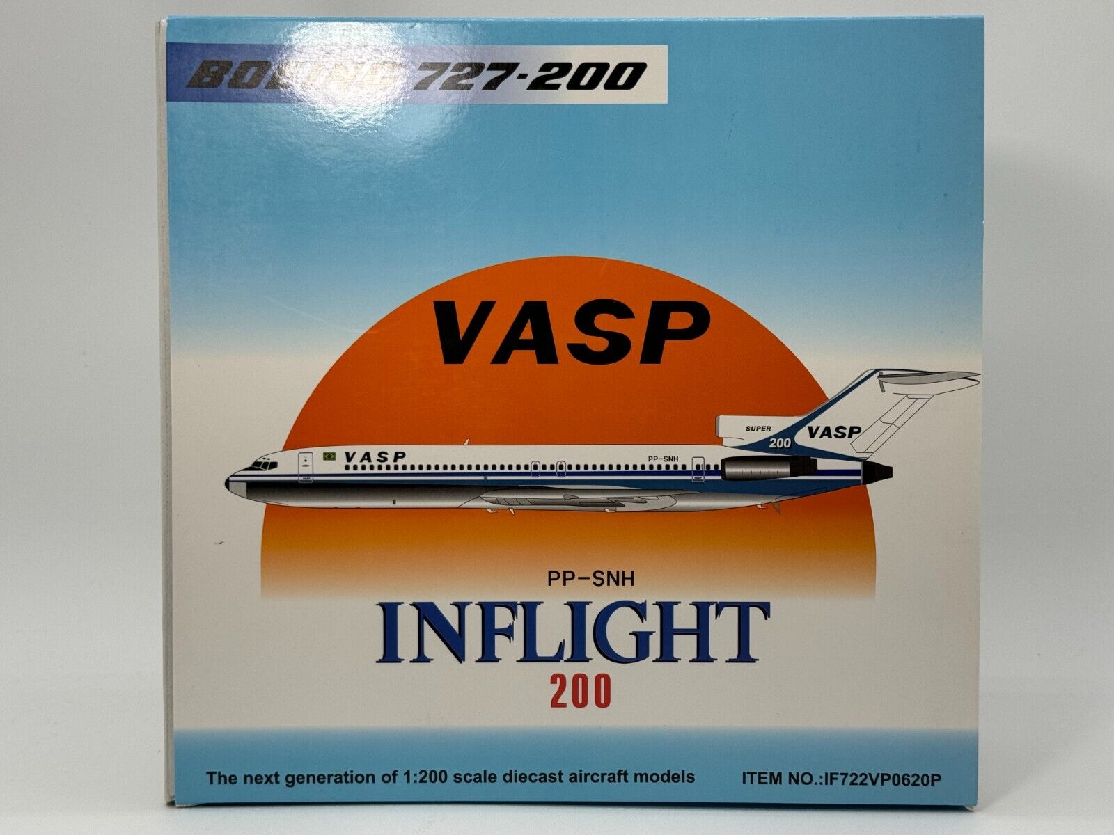 Inflight200 VASP Boeing 727-200 PP-SNH Polished Belly IF722VP0620P