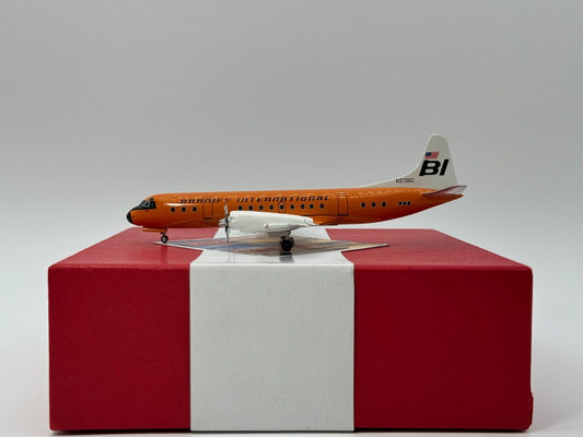 Western Models 1:200 Braniff Lockheed L-188 N9706C Jellybean Orange CA9M3 Mint