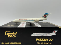 Gemini Jets 1:200 America West Fokker F-70 N528YV G2AWE238 Mint Condition