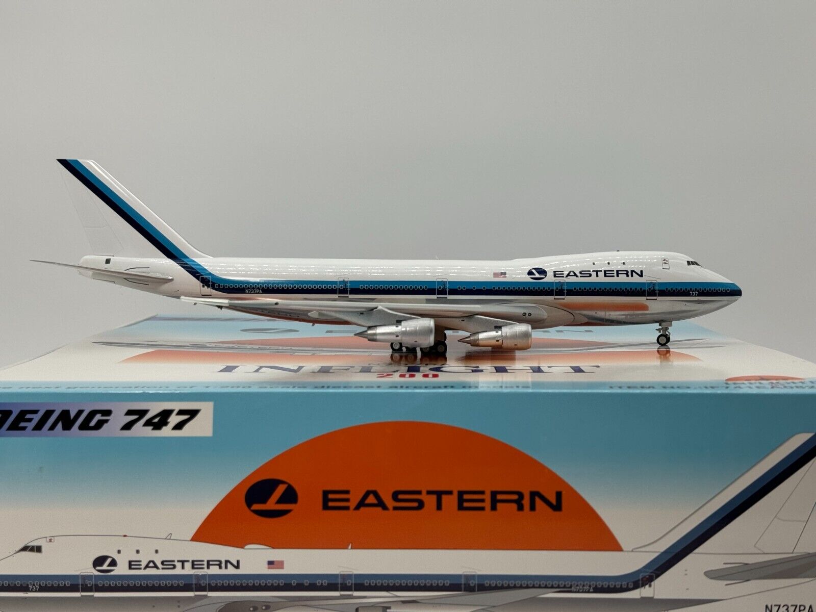 Inflight200 Eastern Airlines Boeing 747-100 N737PA IF741EA0823P