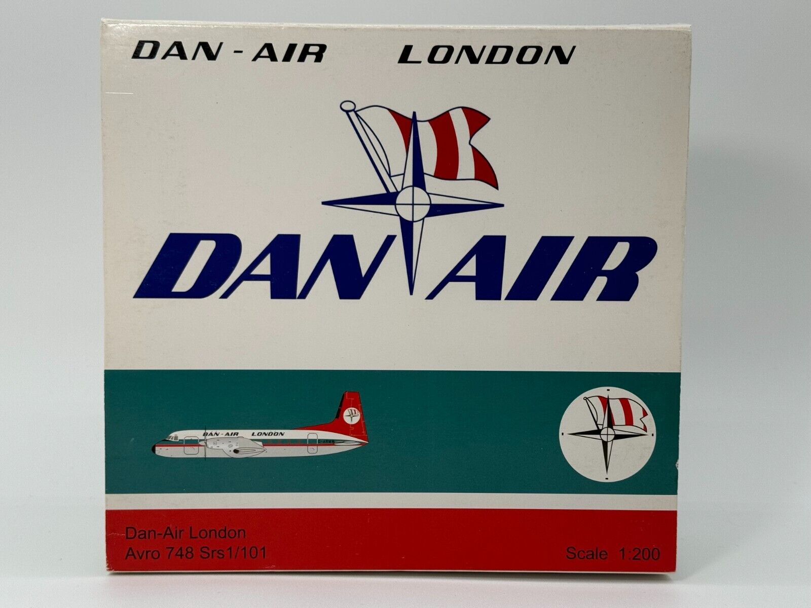 Inflight200 Dan Air Avro 748 G-ARMW JCCDAN531 Rare