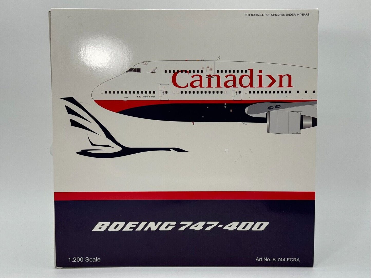 Inflight200 Canadian Boeing 747-400 C-FCRA B-744-FCRA Canadian Goose