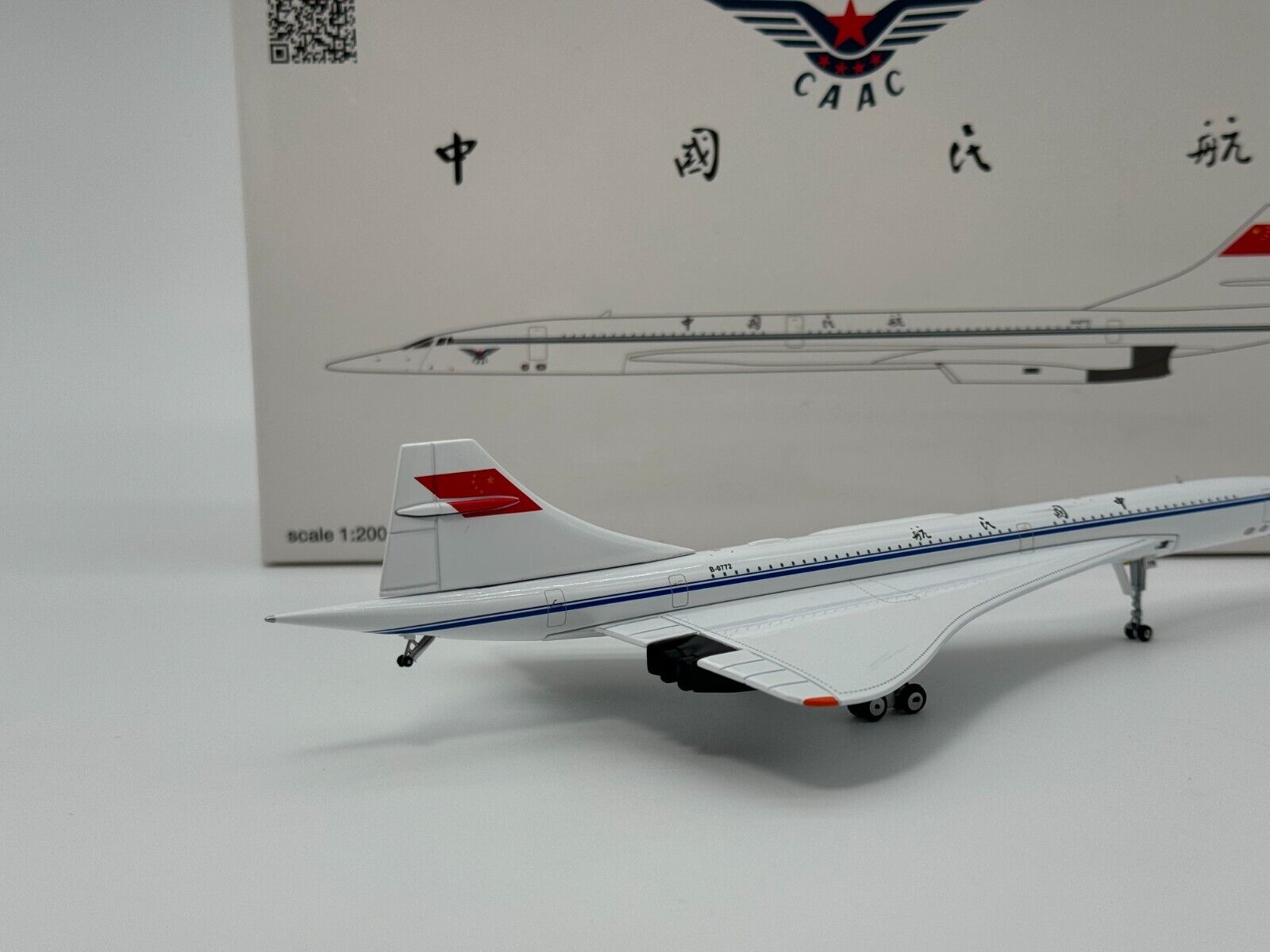Inflight200 CAAC Aerospatiale Concorde B-0772 IFCONCCA001 Discontinued