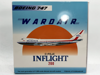 Inflight200 Wardair Canada Boeing 747-100 C-FDJC IF741WDA0819P Discontinued