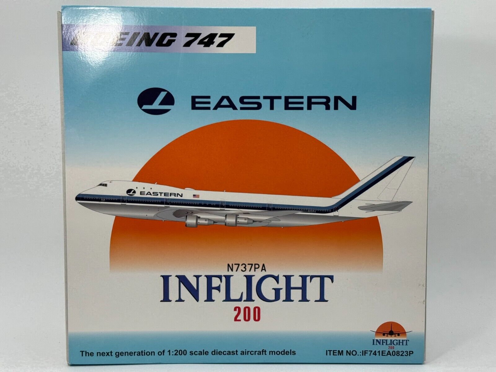 Inflight200 Eastern Airlines Boeing 747-100 N737PA IF741EA0823P