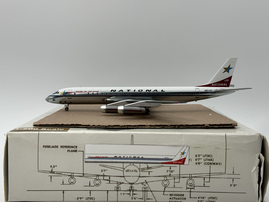 Aeroclassics 1:200 National Airlines Douglas DC-8 N6572C AC219332 Mint Condition