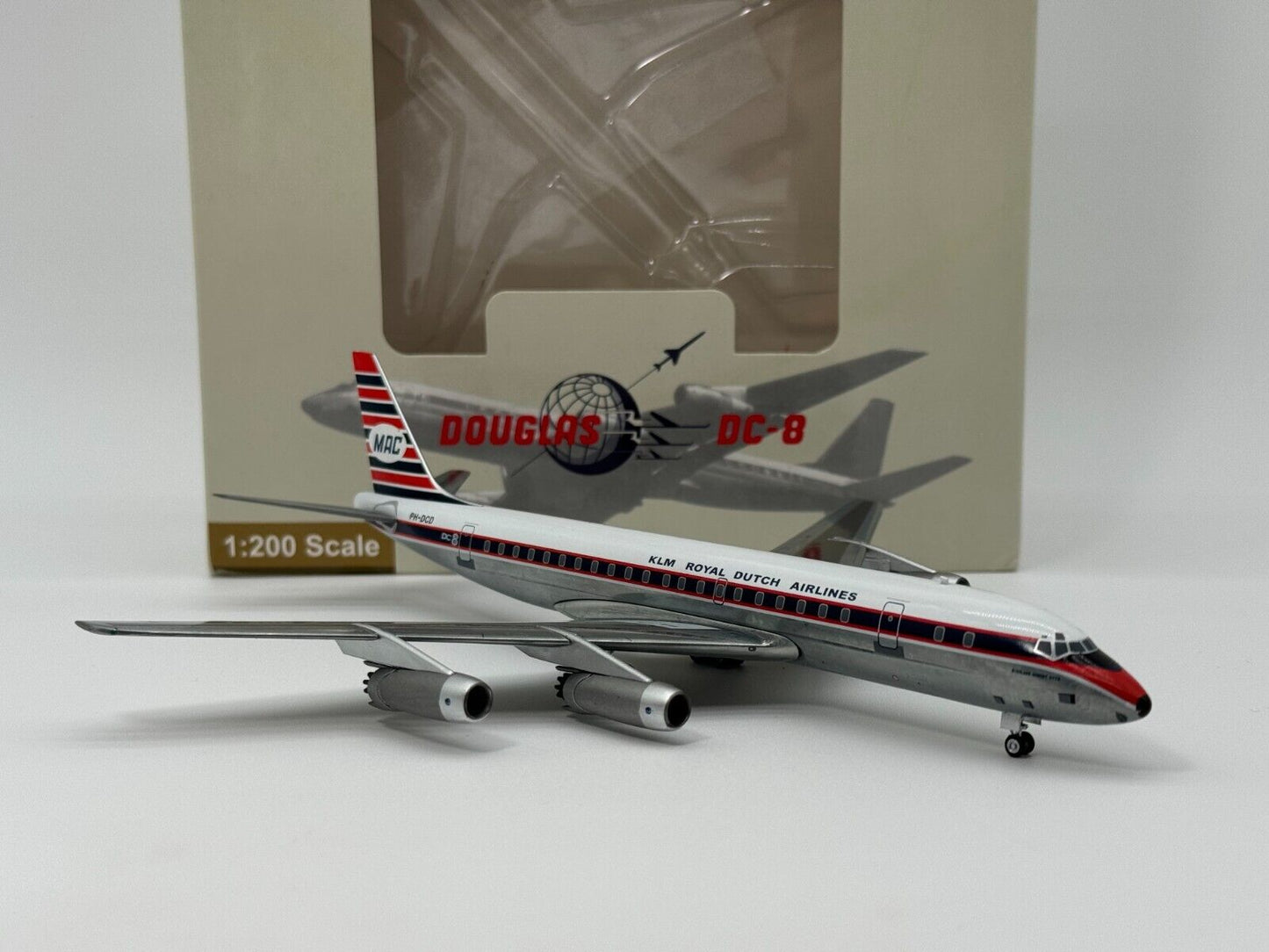Aeroclassics 1:200 KLM Royal Dutch Douglas DC-8 PH-DCD AC219869
