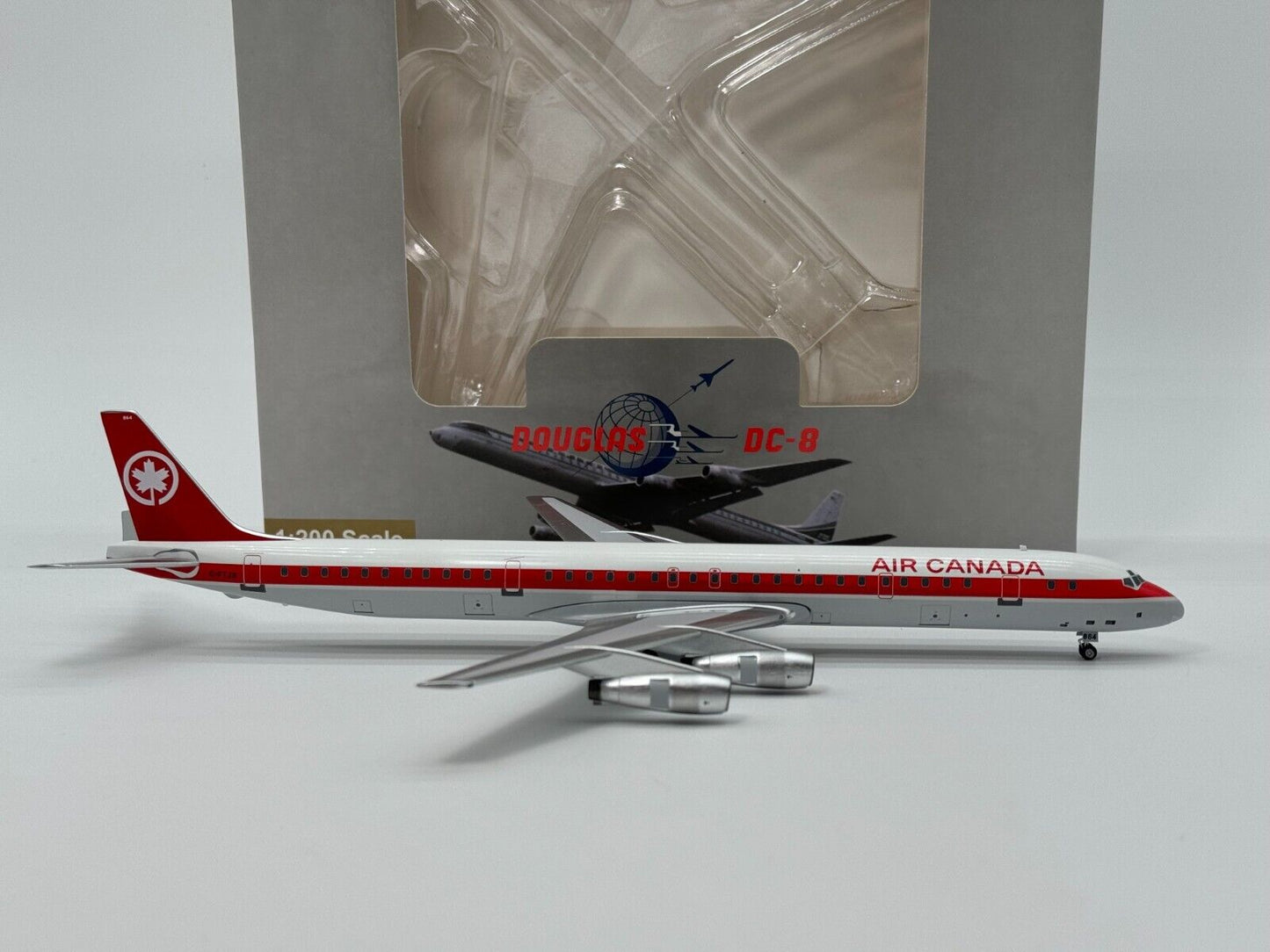 Aeroclassics 1:200 Air Canada Douglas DC-8 C-FTJX AC219719 1980s colors
