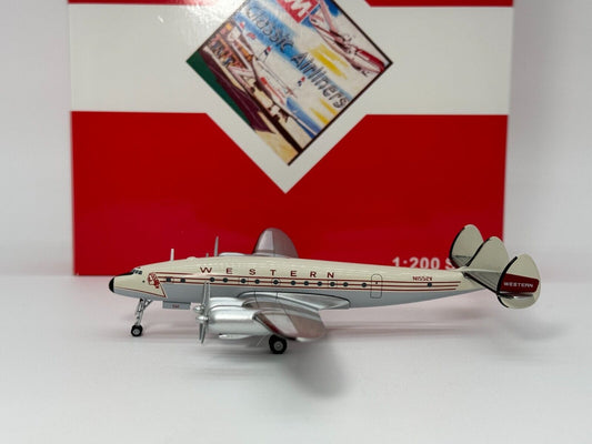 Western Models 1:200 TWA Lockheed L-1049G N1552V WM211102