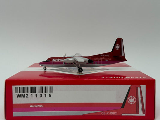 Western Models 1:200 AeroPeru Fokker F-27 OB-R-1082 WM211015