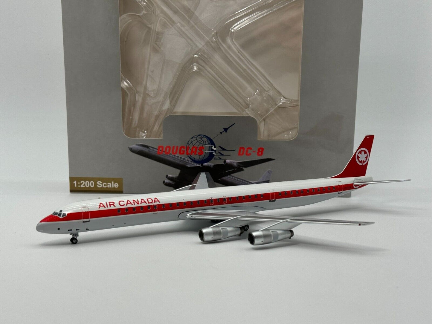 Aeroclassics 1:200 Air Canada Douglas DC-8 C-FTJX AC219719 1980s colors