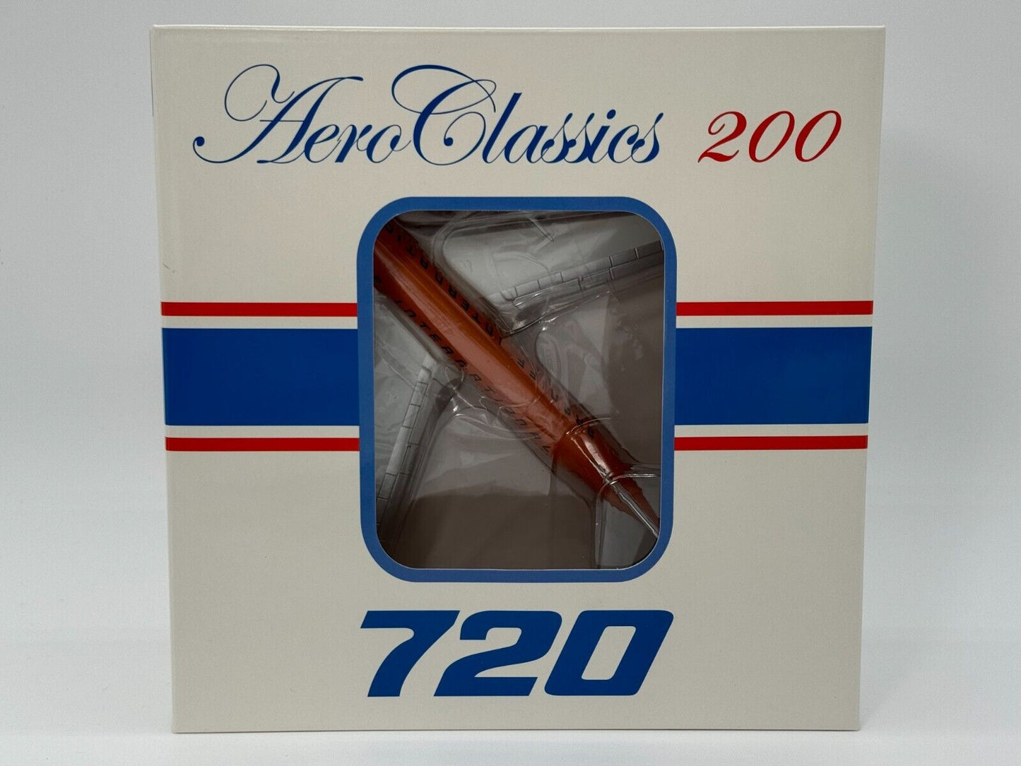 Aeroclassics 1:200 Braniff International Boeing 720 N7079 Orange ACN7079 Mint