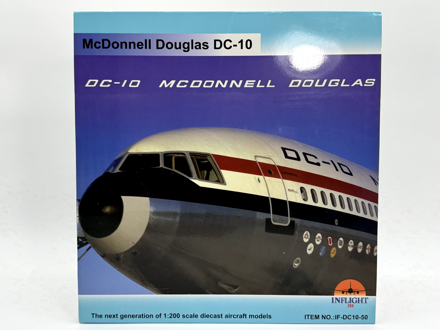 Inflight200 House Livery Douglas DC-10 N10DC Rollout Scheme IFDC1050